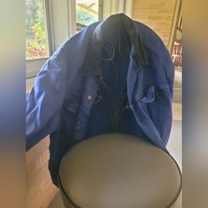 Vintage Lee's Denim Jacket. Size L. Dyed blue.